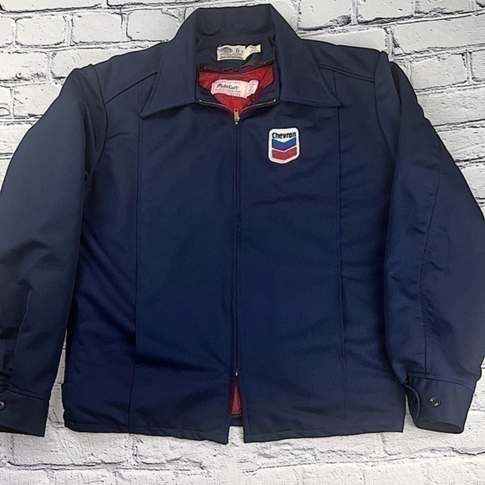 Vintage Chevron Jacket with liner mens size 44 made in USA